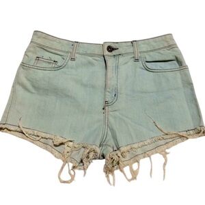 Carmar LF High Waist Distressed Short Short Shorts Size 28